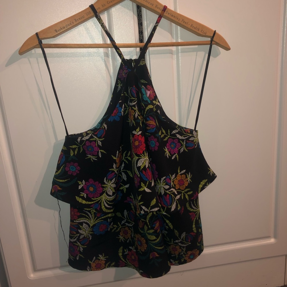 Floral Halter Top